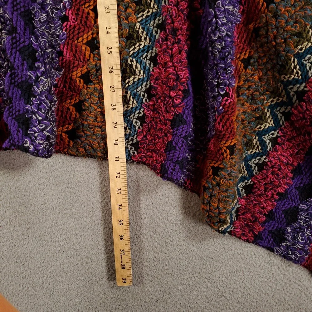 Soft Surroundings Cardigan Sweater One Size Boho Artsy Sleeveless Open Front - Picture 4 of 13